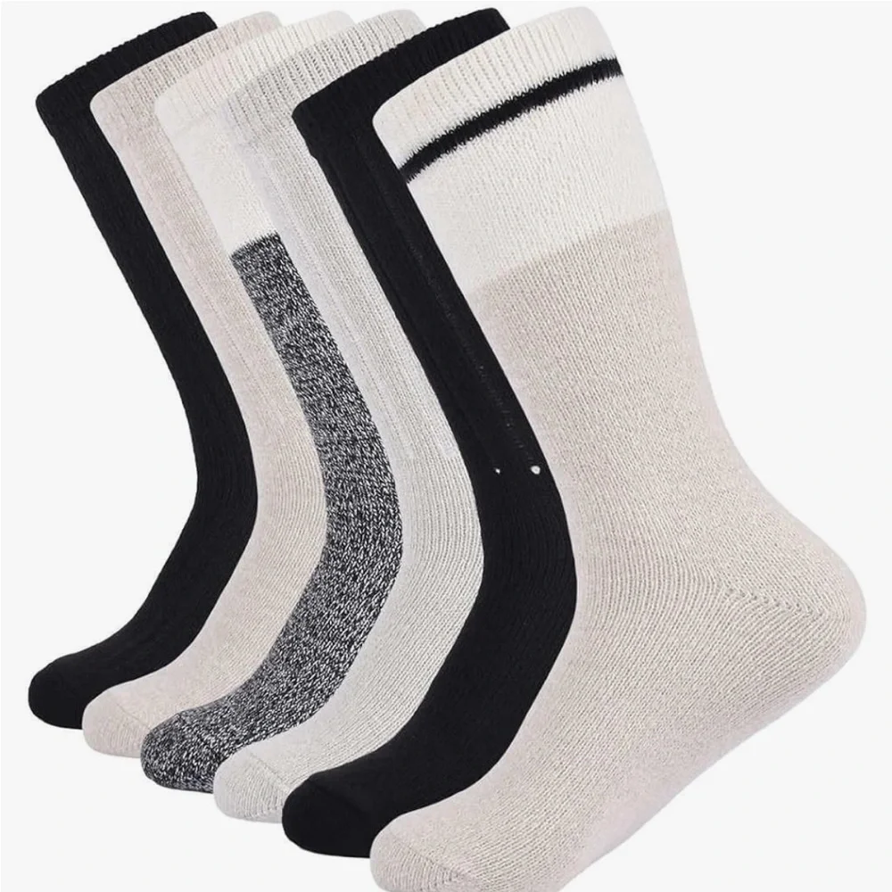 Lucky Brand Women Super Soft Boot Sock, 6-pair SZ 5-10